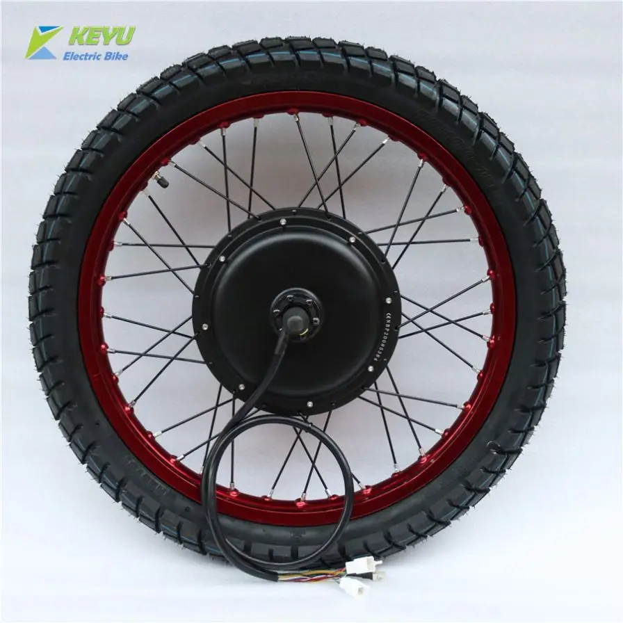 

USA Free Shipping QS 5000W 205 V3 electric bike bicycle waterproof motor kits with alarm