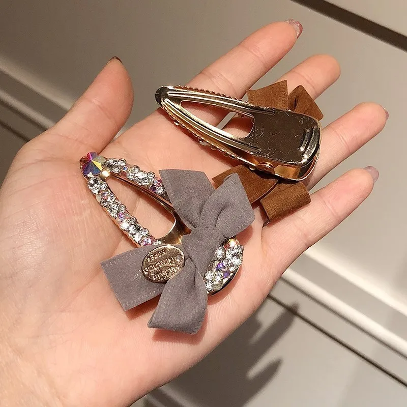 

Hair Pins NEW Korea Shiny Crystal Rhinestones Geometric Rectangle Water Drop Imitation Pearl Hair Clips Hair Accessories