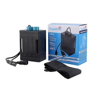 trustfire eb03 waterproof 6 x 18650 batteries power bank case box usb charging phone dc 8 4v battery pack for led bike light