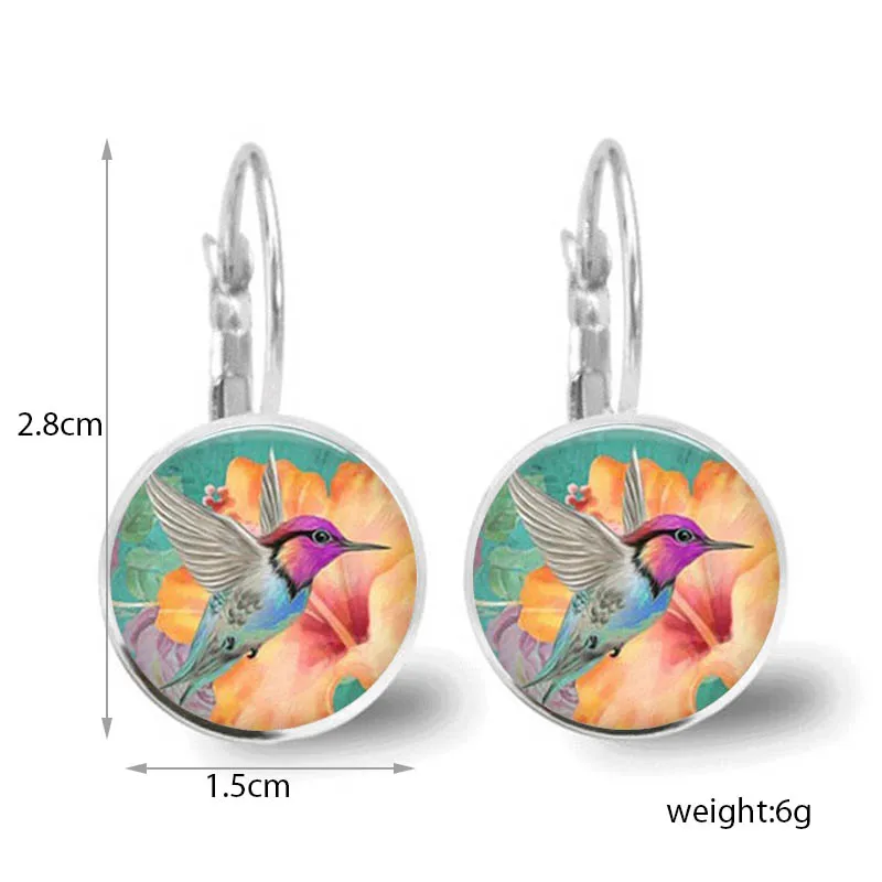 Женские винтажные серьги-гвоздики в виде птиц | Украшения и аксессуары