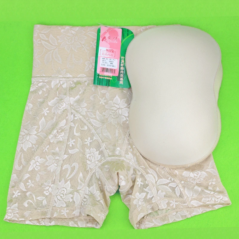 Трусики с эффектом пуш ап бесшовные высокой талией| |