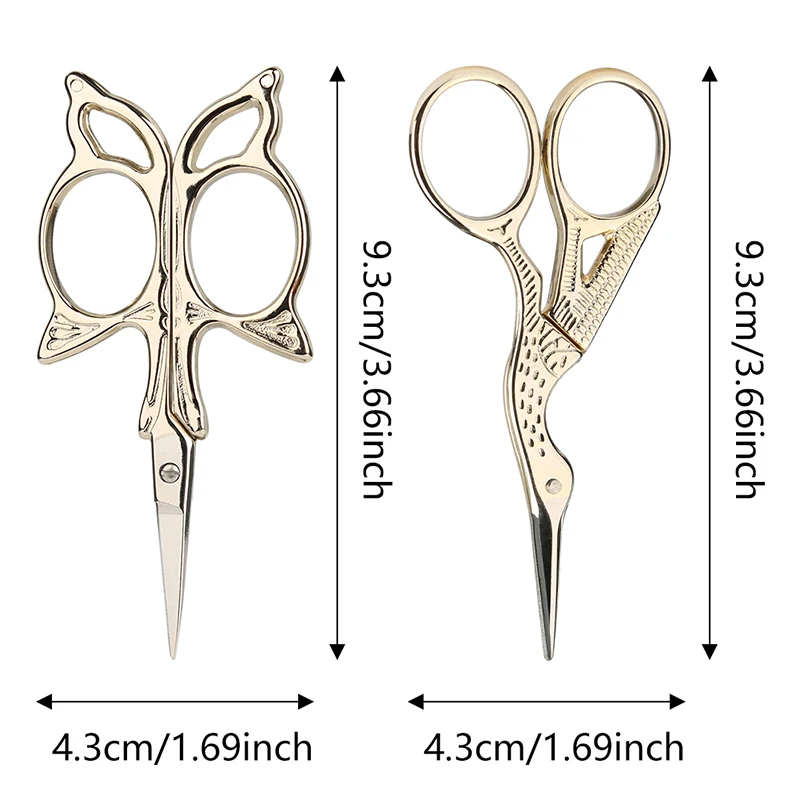 SHWAKK вышитые ножницы из нержавеющей стали острые аксессуары для шитья