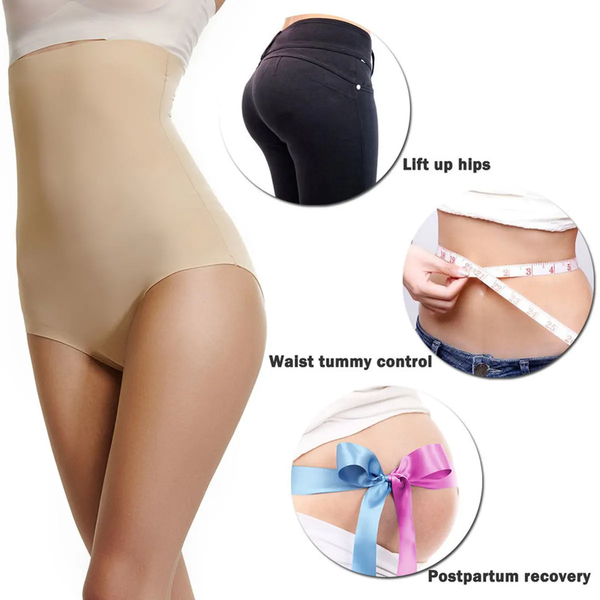 Joyshaper Women High Waist Shaper Shorts Breathable Body Slimming Tummy Underwear Panty Shapers Dropshipping | Женская одежда