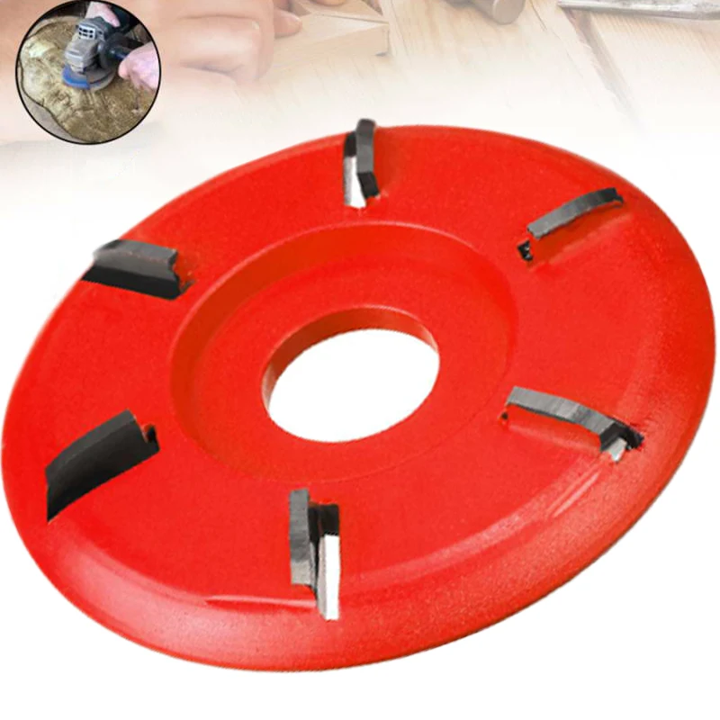 

6 Teeth H22 Wood Carving Disc Milling Cutter For Opening Aperture Angle Grinder For Processing Wood Carving Wood Carving Roots