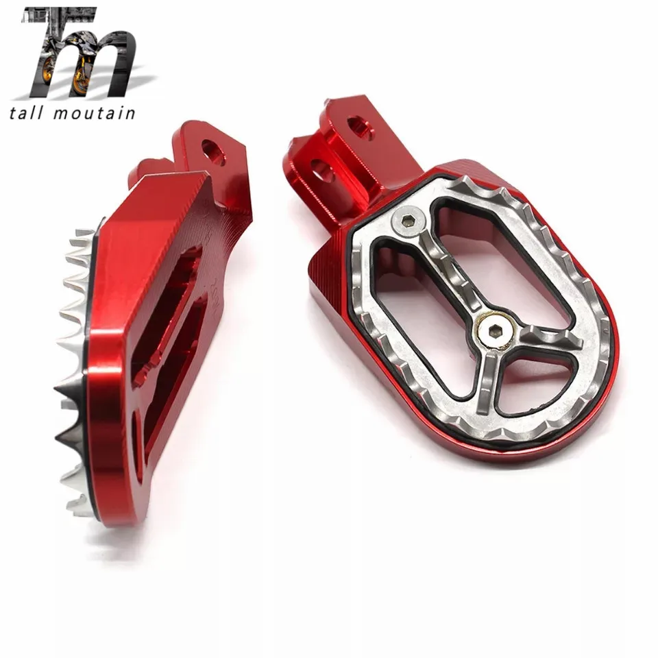 ЧПУ Подножка педаль подножки для Honda CR 125 250 CRF 150R 250R CRF250X CRF450X 250RX 450RX CR125R CR250R CRF250L
