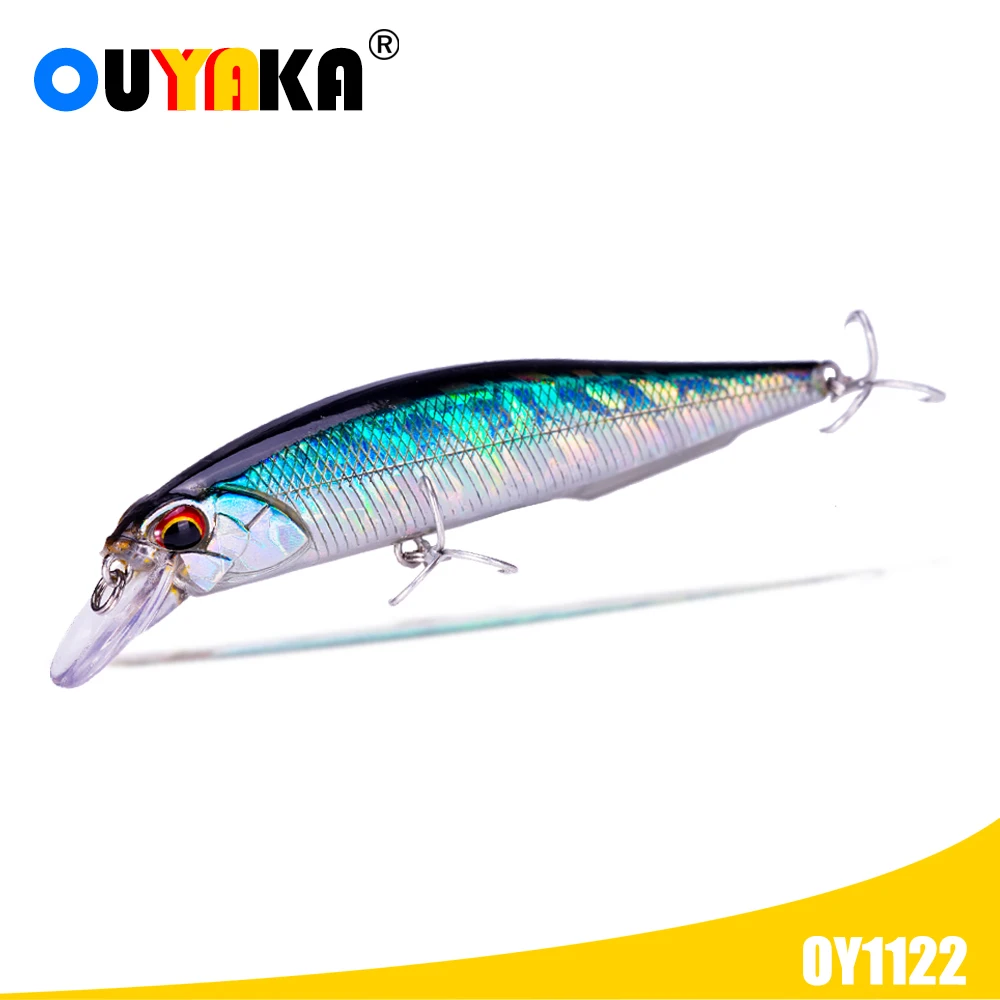 

Minnow Fishing Lure Accesorios Isca Artificial Weights 13g 10cm Floating 0.5-1.3m Bait De Pesca Wobblers Carp Fish Tackle Leurre