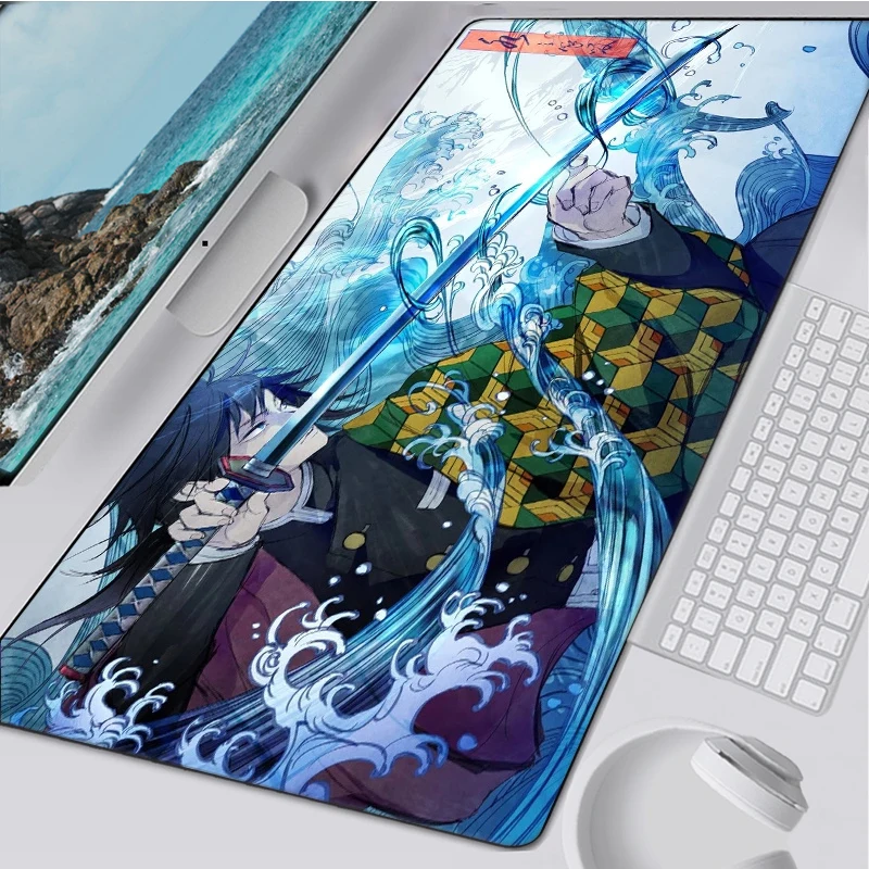 

Gaming 900x400 mm Naruto Big Lock Gaming Mouse Pad CS GO Keyboard Rubber Mouse Pad Wrist Rest Desktop Computer Pad