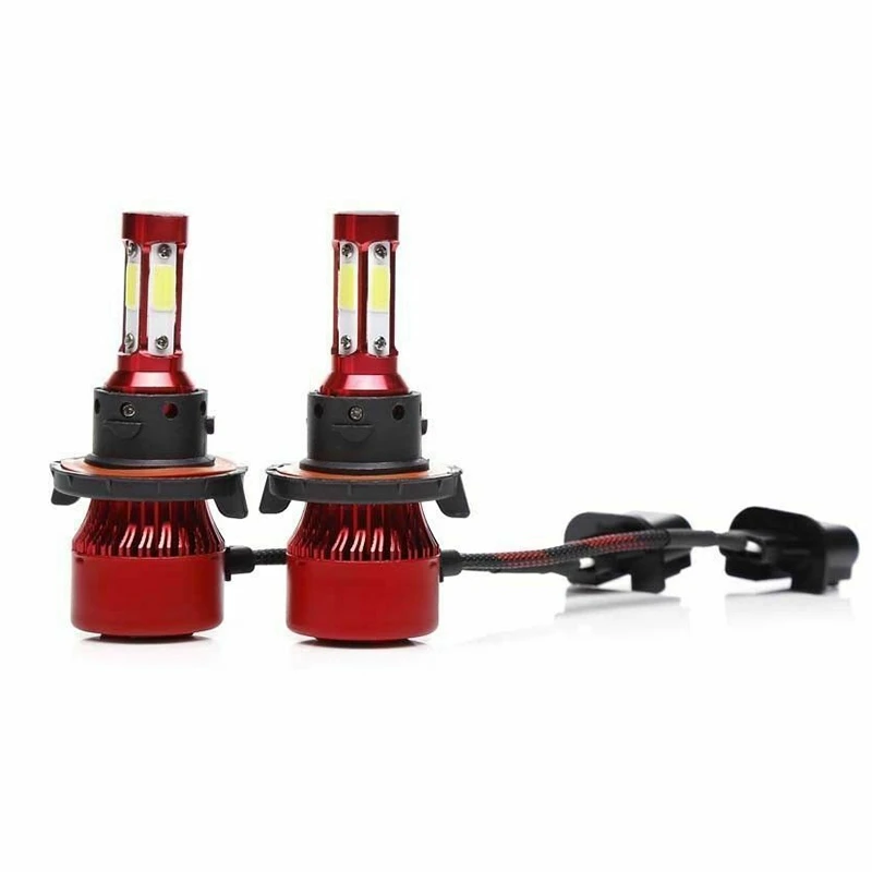 H13 9008 2200W 330000LM 4-сторонний светодиодный фар комплект Hi/короче спереди и длиннее