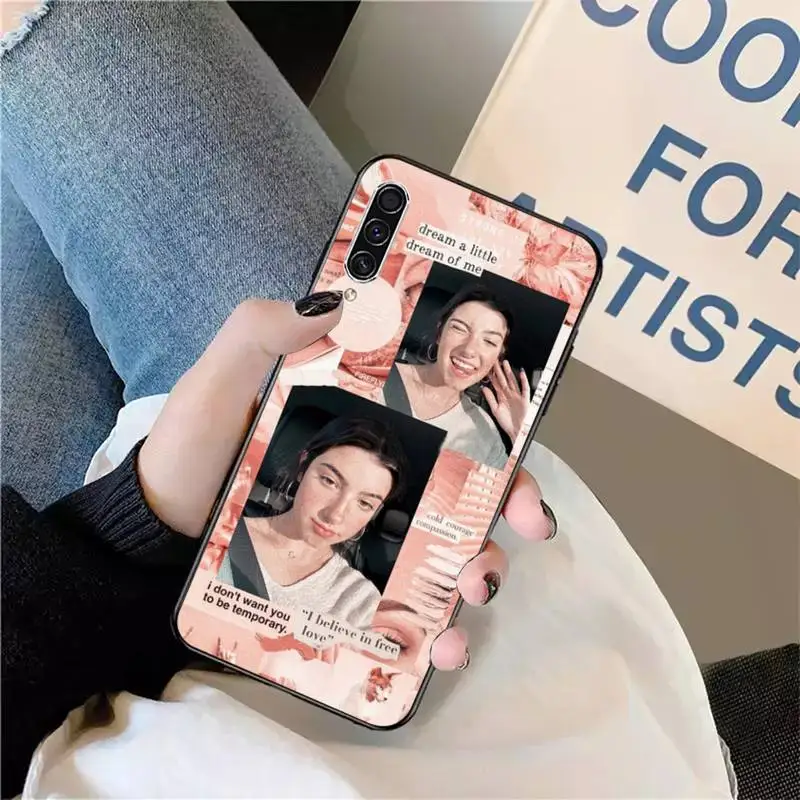 

Charli Damelio America Net Red Phone Case For Samsung galaxy S 9 10 20 A 10 21 30 31 40 50 51 71 s note 20 j 4 2018 plus