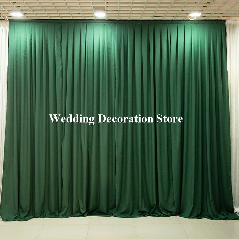 Новая прозрачная шифоновая ткань 3x3 м свадебный фон занавеска панель сценический