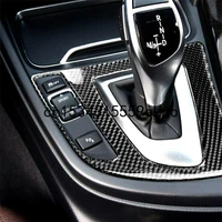 gear shift knob trim cover decal sticker for bmw 3 series f30 f34 2013 2017