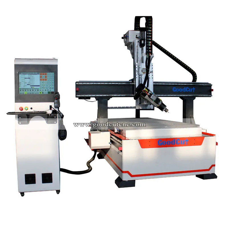 

4 axis cnc woodworking router 1325 wood carving machine atc with rotated spindle