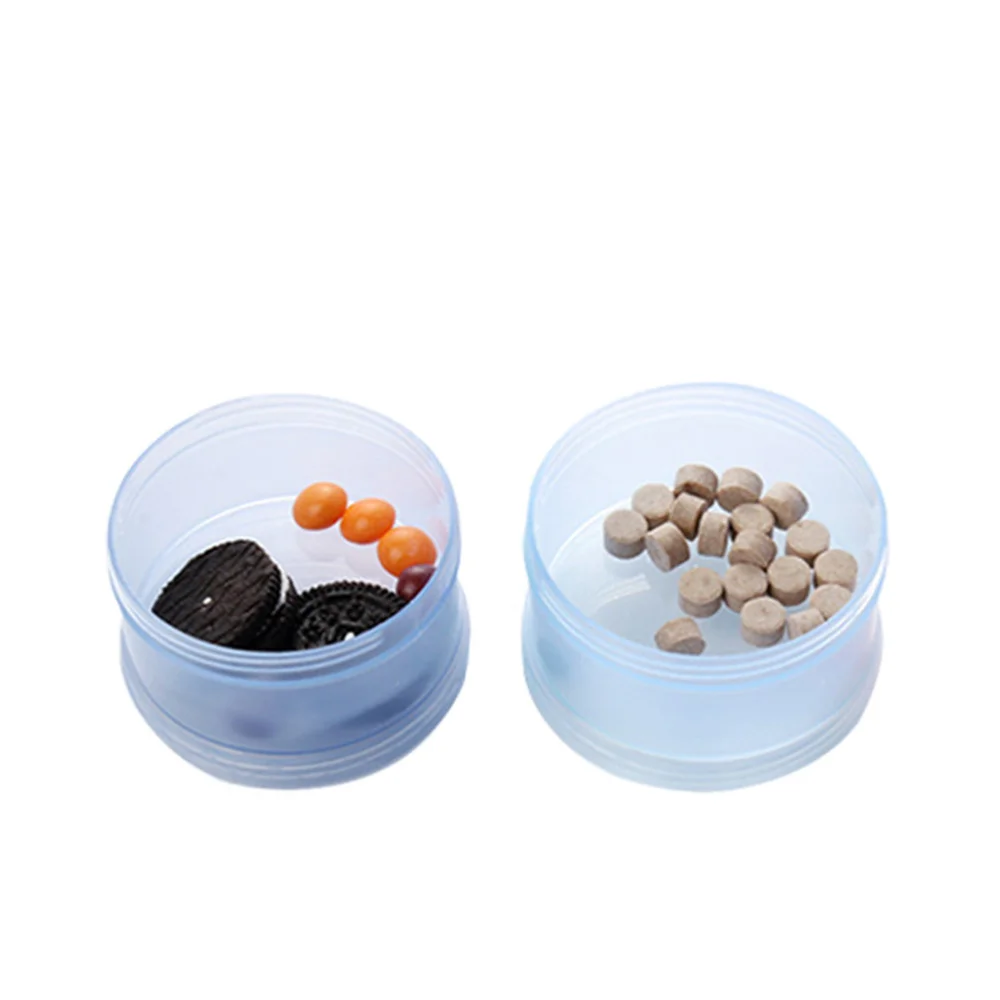 

4-layer Twist-Lock Stackable BPA Free Powder Dispenser Snack Storage Container