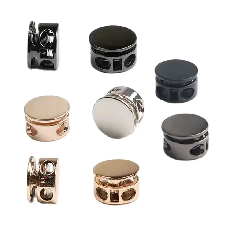 10 шт. Регулируемая металлическая круглая пружинная Пряжка для одежды