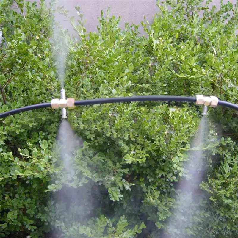 Сад Распылительная насадка спринклера разъемы латунь на случай запотевания