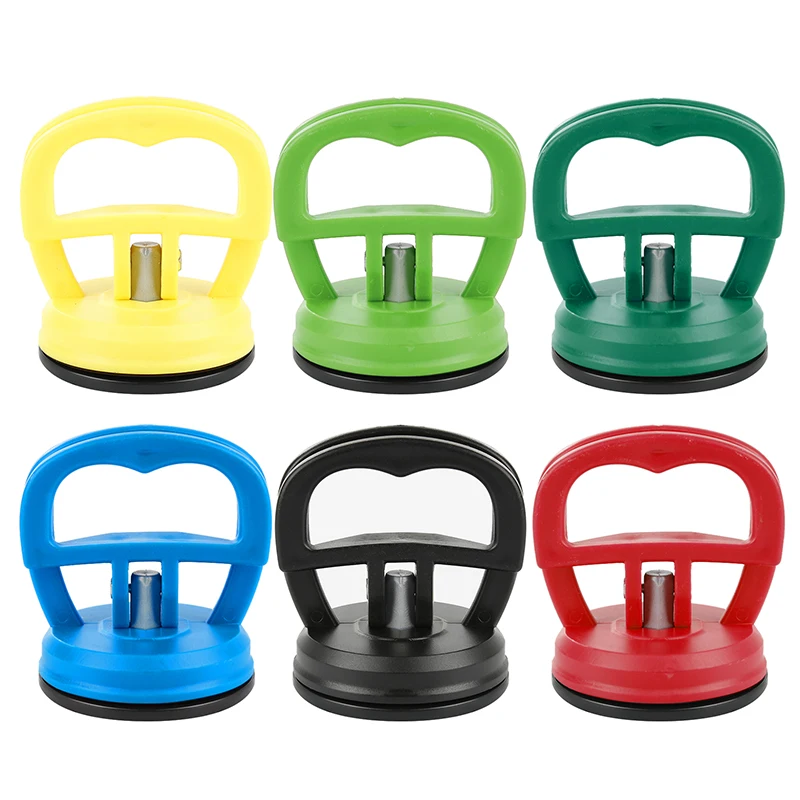 Preço 6 Cores Ferramentas De Reparo Manual Do Carro Mini Dent Extrator Carroçaria Painel Removedor Ventosa Carro Ferramenta Remoção 55mm 15kg