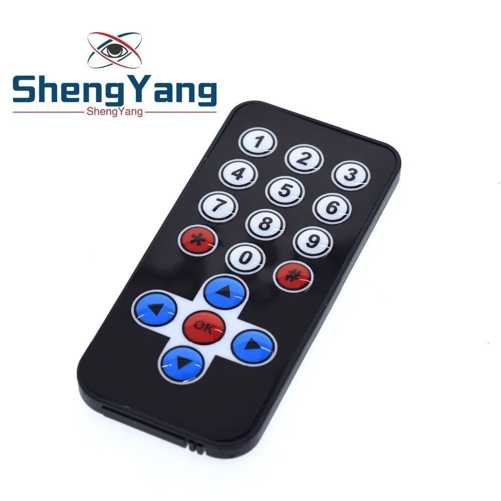 1 лот ShengYang инфракрасный ИК беспроводной модуль дистанционного управления наборы DIY Kit HX1838 для Arduino Raspberry Pi