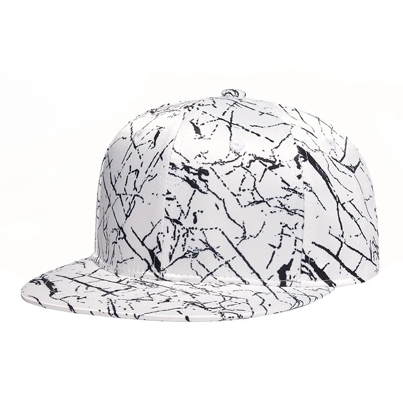 

2022 Men's Straight Cap Flat Brim Snapback Cap Women White Sun Baseball Hat Casual Outdoor Streetwear Hip Hop Hat Adjustable