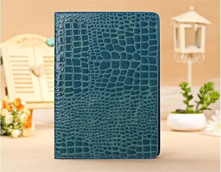 Крокодиловый умный чехол для нового ipad / 9,7 дюймов, чехол для Apple ipad 5/6 air/air 2, чехол из искусственной кожи, чехол для планшета, смарт-подставка