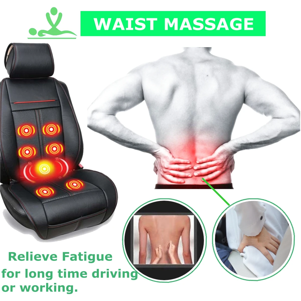 Универсальный чехол для автомобильного сиденья 3 в 1 охлаждающий и теплый