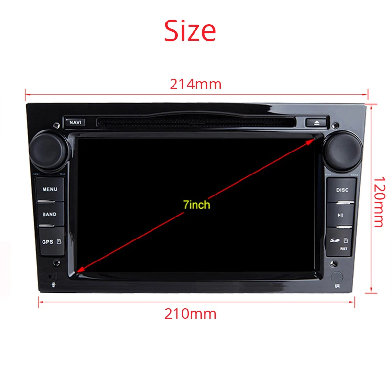 Автомагнитола на Android 9 0 2 din DVD GPS для Vauxhall Opel Astra H G J Vectra Antara Zafira Corsa Vivaro Meriva Veda 2DIN