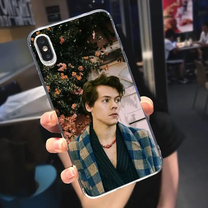 

one direction HARRI STYLE Phone Case Transparent soft For iphone 5 5s 5c se 6 6s 7 8 11 12 plus mini x xs xr pro max