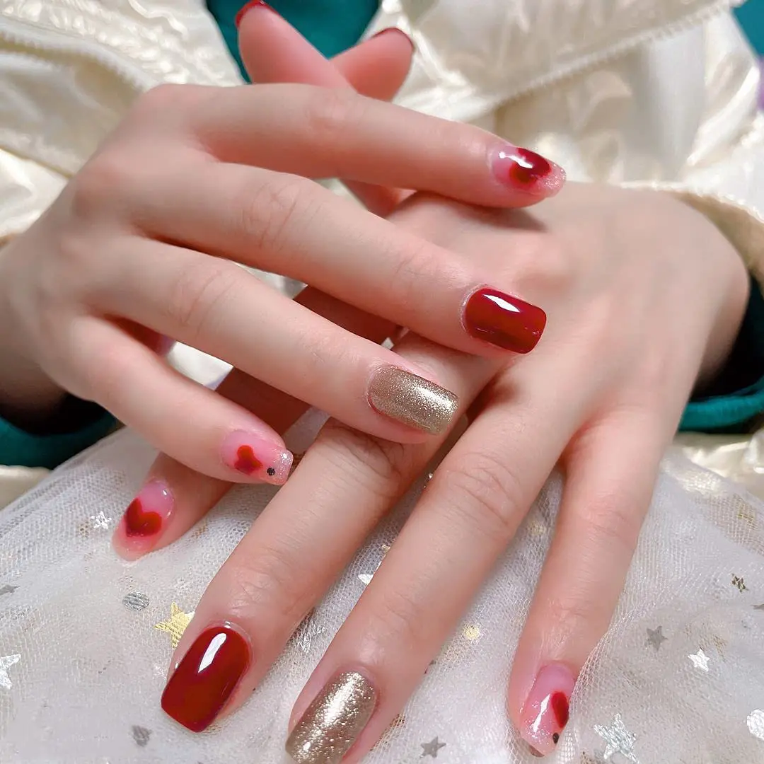 Теплый Женский лак для ногтей 6 цветов гель стартовый набор с 36 Вт светодиодный