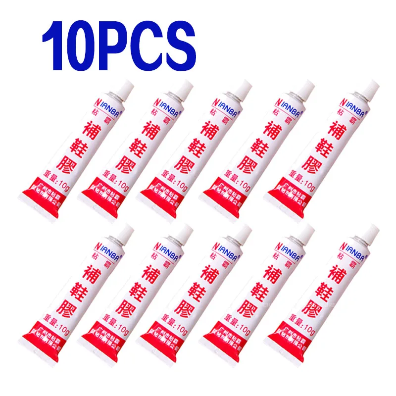 

10p Strong Shoe Repair Liquid Glue Waterproof Quick-Drying Not Hurt Your Hands Repairing Fabric Suit Accessories Textile Veneer