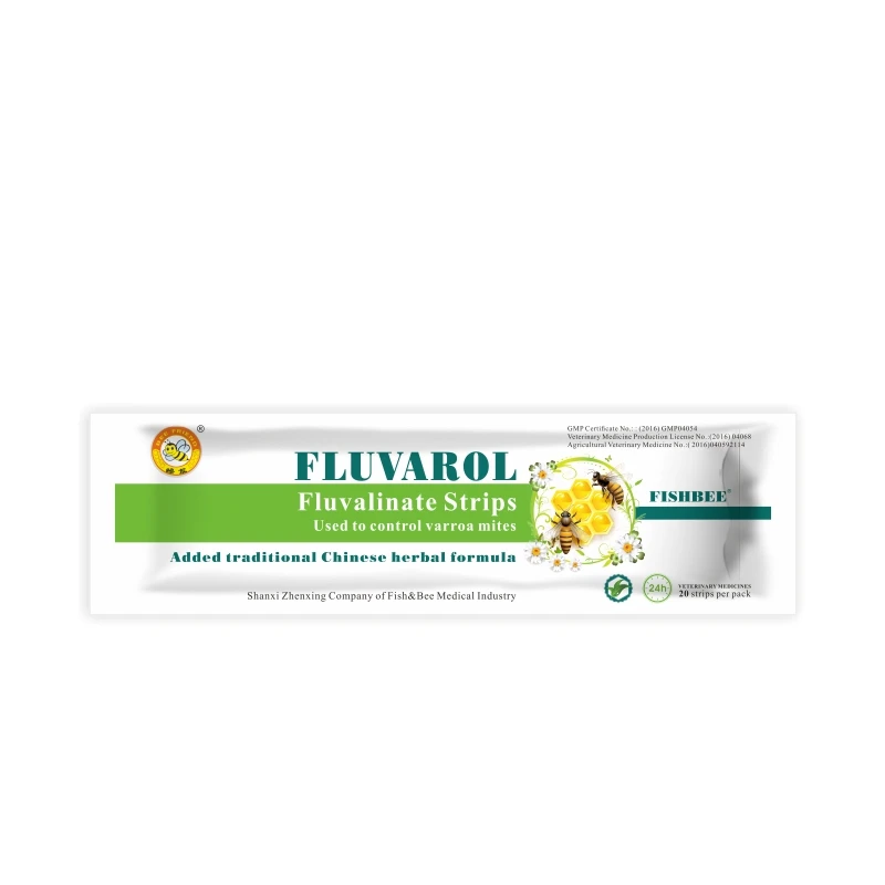 FLUVAROL fluvalinate varroa убийца клещей 2 полоски образец китайского травяного экстракта