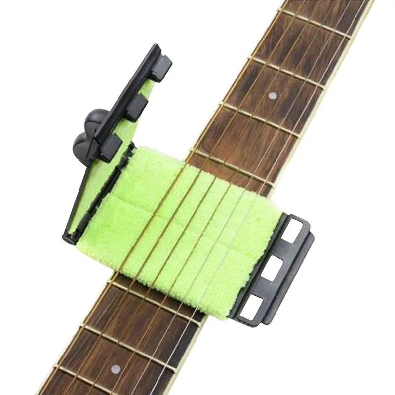 1pcs gitarre string reiniger elektrische gitarre bass saiten wäscher reiben reinigung werkzeug wartung pflege gitarre zubehör free global sh