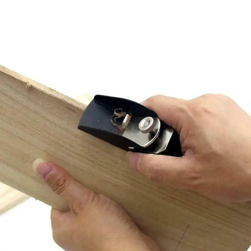

Mini Woodworking Planer Manual Trimming Planer Woodworking Tool Cutting Trimming
