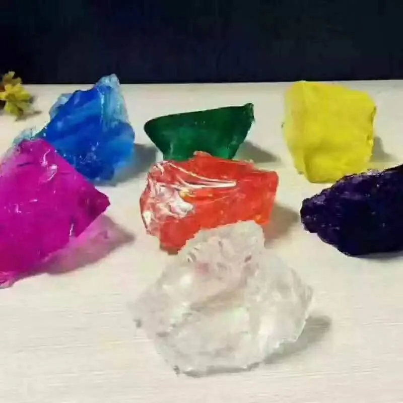 Свечеобразное сырье желеобразный воск сделай сам прозрачный Кристальный