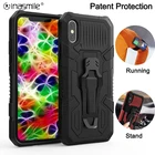 Чехол с откидной ножкой для Xiaomi POCO M3 X3 NFC 10T Pro Redmi Note 9 9S 7 8 10 Pro 9A 9T 10T, противоударный, полное покрытие, Магнитный чехол