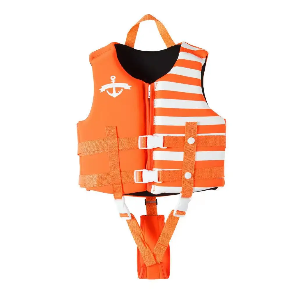 

Life Jacket Kids, Child Watersports Swim Vest Flotation Device, Boys Girls Swimwear Training Aid Safety Bathing Suit Neoprene