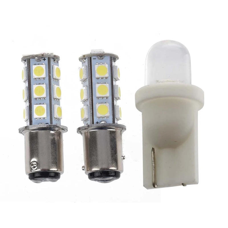 2 шт. 1157 BAY15D 18 5050 SMD светодиодный Белый задних фонарей указателей повтора сигнала