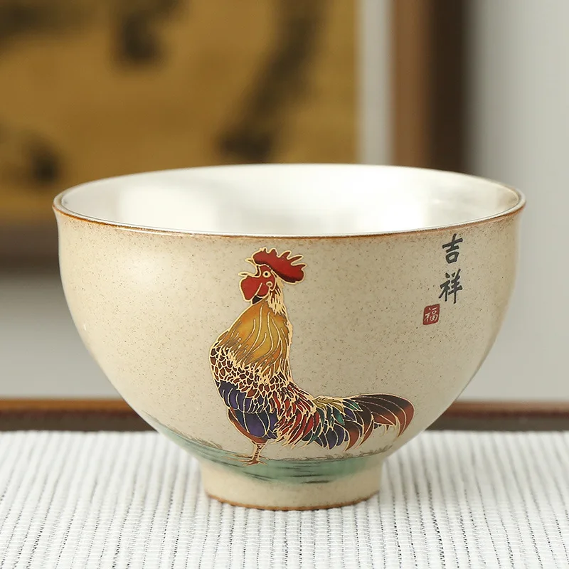 Чайная чашка кунг фу чайная мастер Одиночная чайный набор Серебряная чашка|Чашки