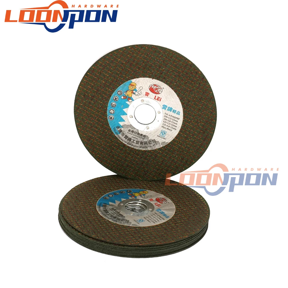 25 шт. 6 &quot150 мм зеленый полимер режущий диск шлифовальный круг лезвие с 7/8&quot