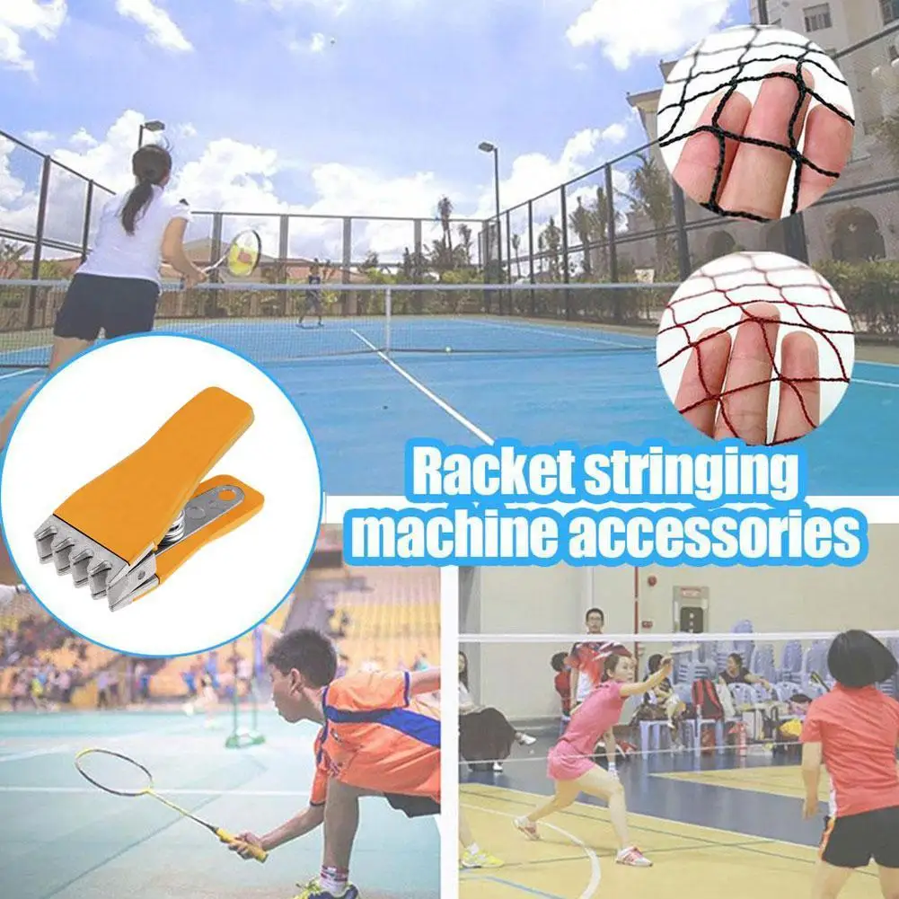 

1Pc Mini Badminton Racket Stringing Machine Badminton Racket Flying Clip Stringing Tool Badminton Accessories