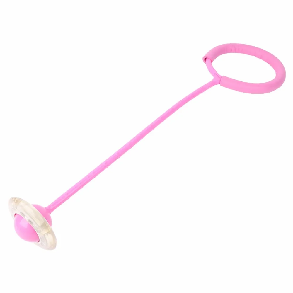 Светодиодная вспышка прыжки под давлением стопы мяч спортивная игрушка для игр