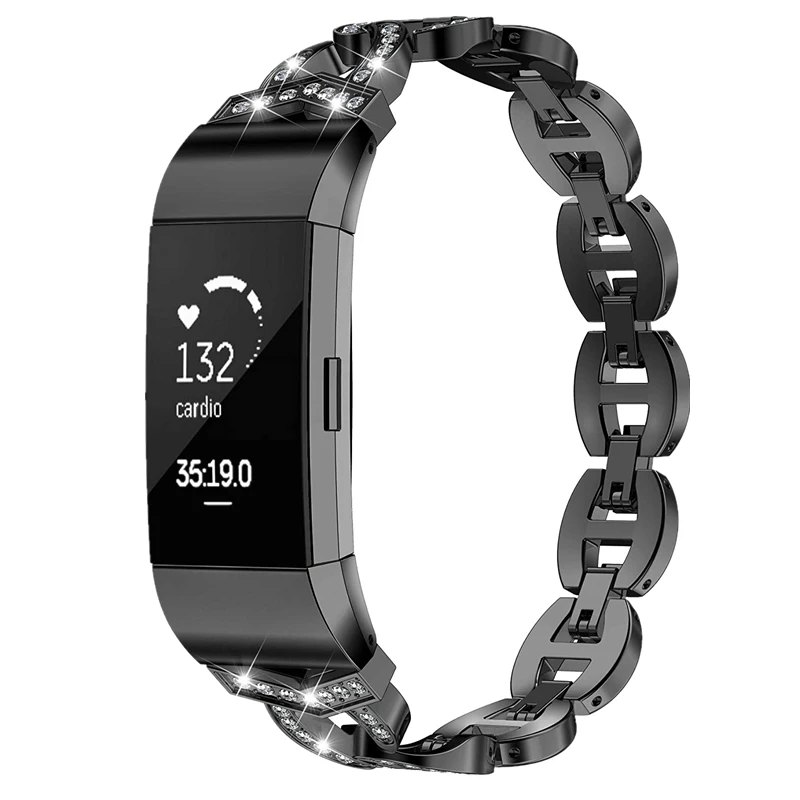 

Ювелирные изделия Браслет для Fitbit заряд 4-х шику Нержавеющая сталь ремешок для Fitbit заряд 3 SE ремешки Для женщин
