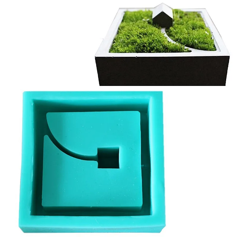 

Molds for Concrete Flower pot ,Cement Molds Succulent Plants Pot Mold Concrete Planters Molds