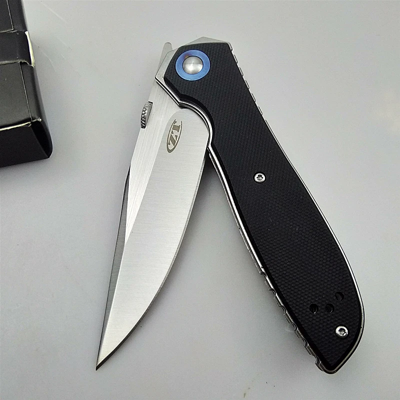 EDC Открытый инструмент ZT0640 шарикоподшипник складной нож CPM20CV лезвие Флиппер тактические карманные ножи кемпинг охотничий нож выживания