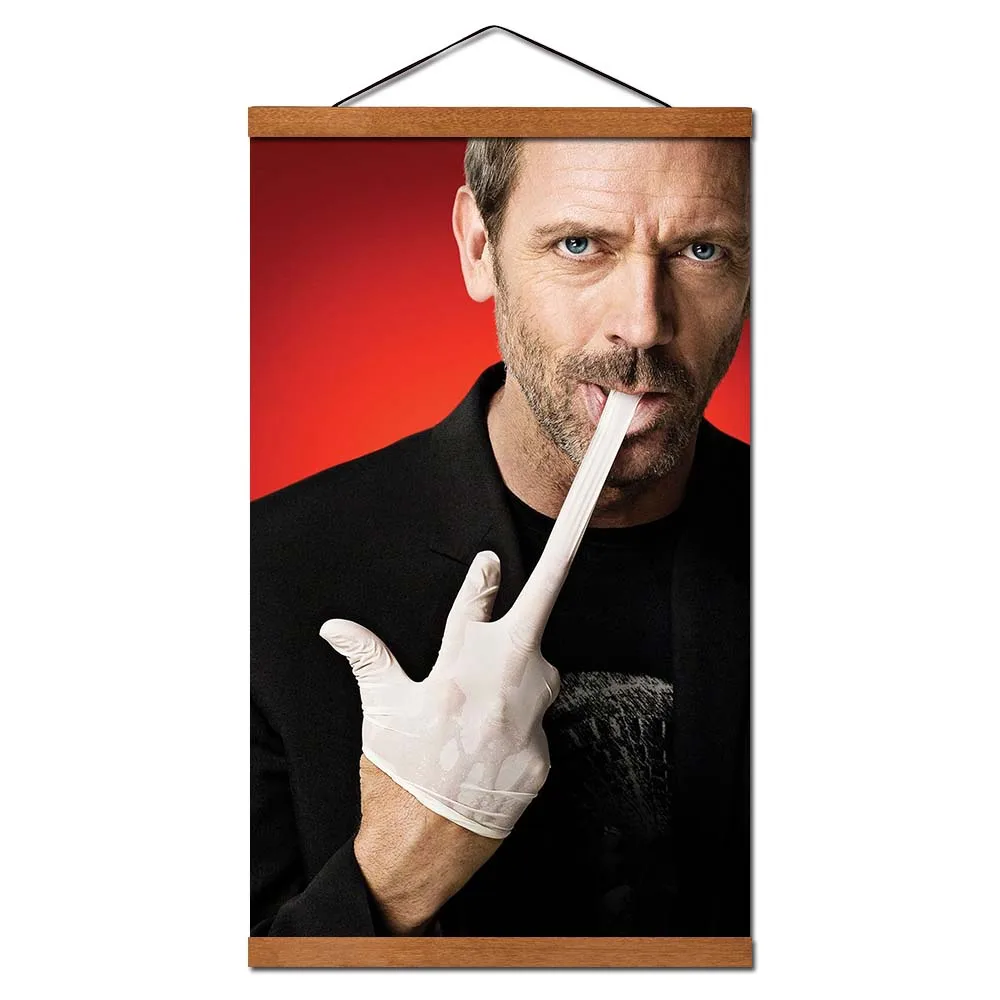 Уайлд (плакат подвесной завиток холст картины с твердой древесины настенные для