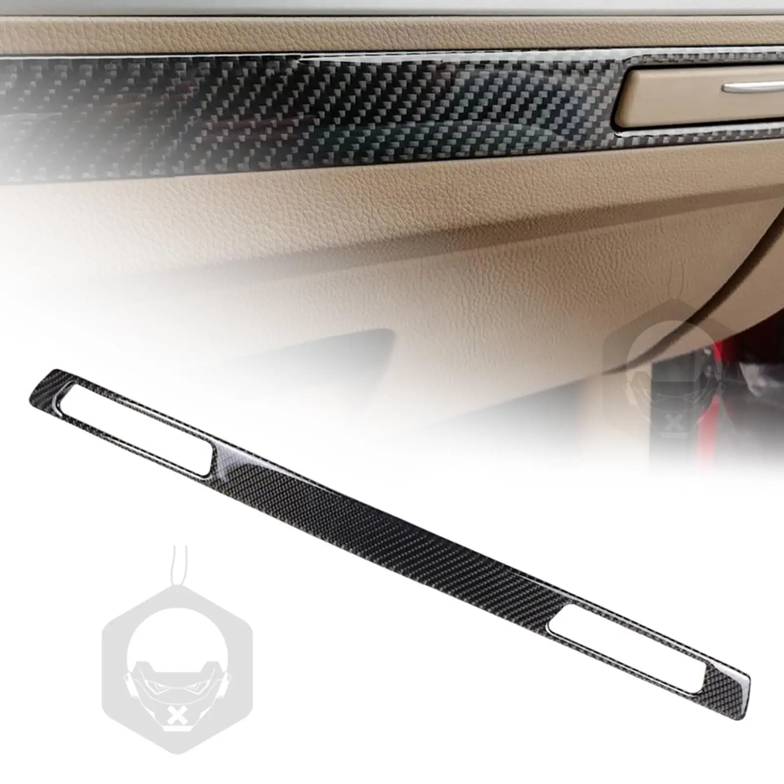 

Углеродного волокна пилот держатель стакана воды Панель отделка Автомобильная наклейка для внутреннего интерьера для BMW 3 серии E90 E92 E93 авто...