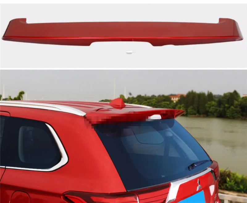 Для нового Mitsubishi Outlander 2016 2017 2018 автомобильный Стайлинг горячий АБС пластик задний