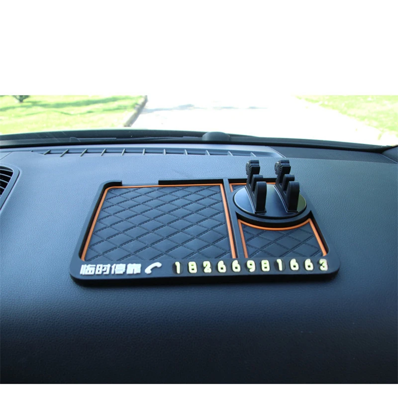 Противоскользящий автомобильный коврик угол обзора 360 градусов мобильный