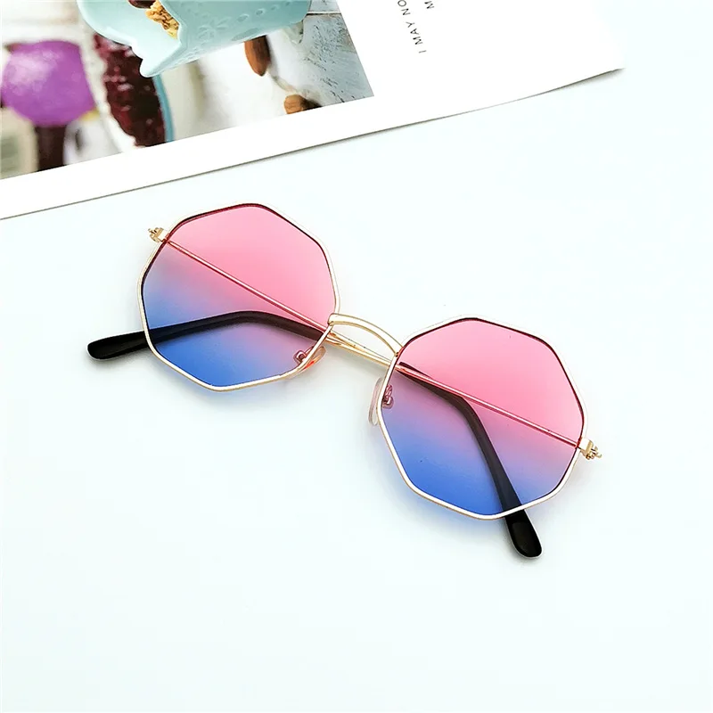 

Zilead Retro Small Oval Sunglasses UV-resistant Color Ocean Sheet Sunglasses Outdoor Eyewear Accessories Adult Woman Female