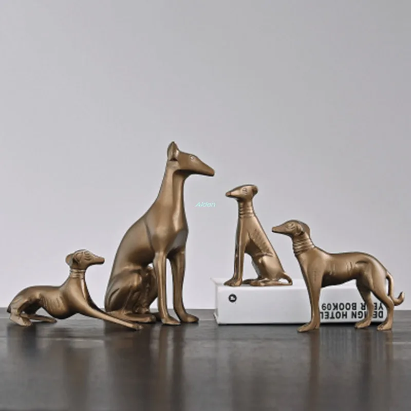 Моделирование животного 6 дюймов домашние украшения Greadog Greyhound Canis Lupus знакомство
