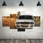 Стены Модульная художественная картина фотографии BMW принтом в виде машинок, украшение для дома, парусиновые модные плакат современные потолочные светильники для мальчиков ночной фон