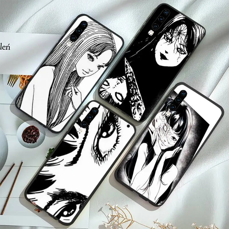 

horror comic Tomie Custom eyes Phone Case For Huawei P2 P3 P4 lite Pro P Smart 219 Mate 1 2 Lite Pro Nova 5t